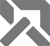 Минималистичный абстрактный логотип компании Запчасть Peugeot в серых тонах на белом фоне